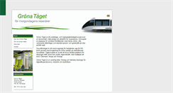 Desktop Screenshot of gronataget.se